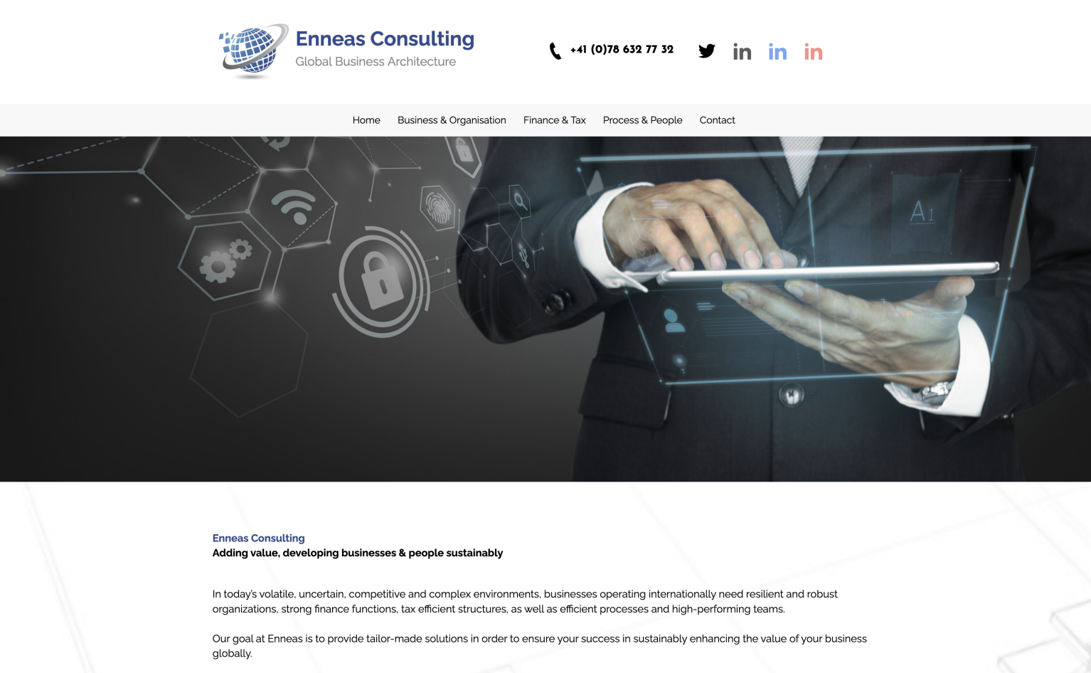 Enneas Consulting Adding value, developing businesses & people sustainably